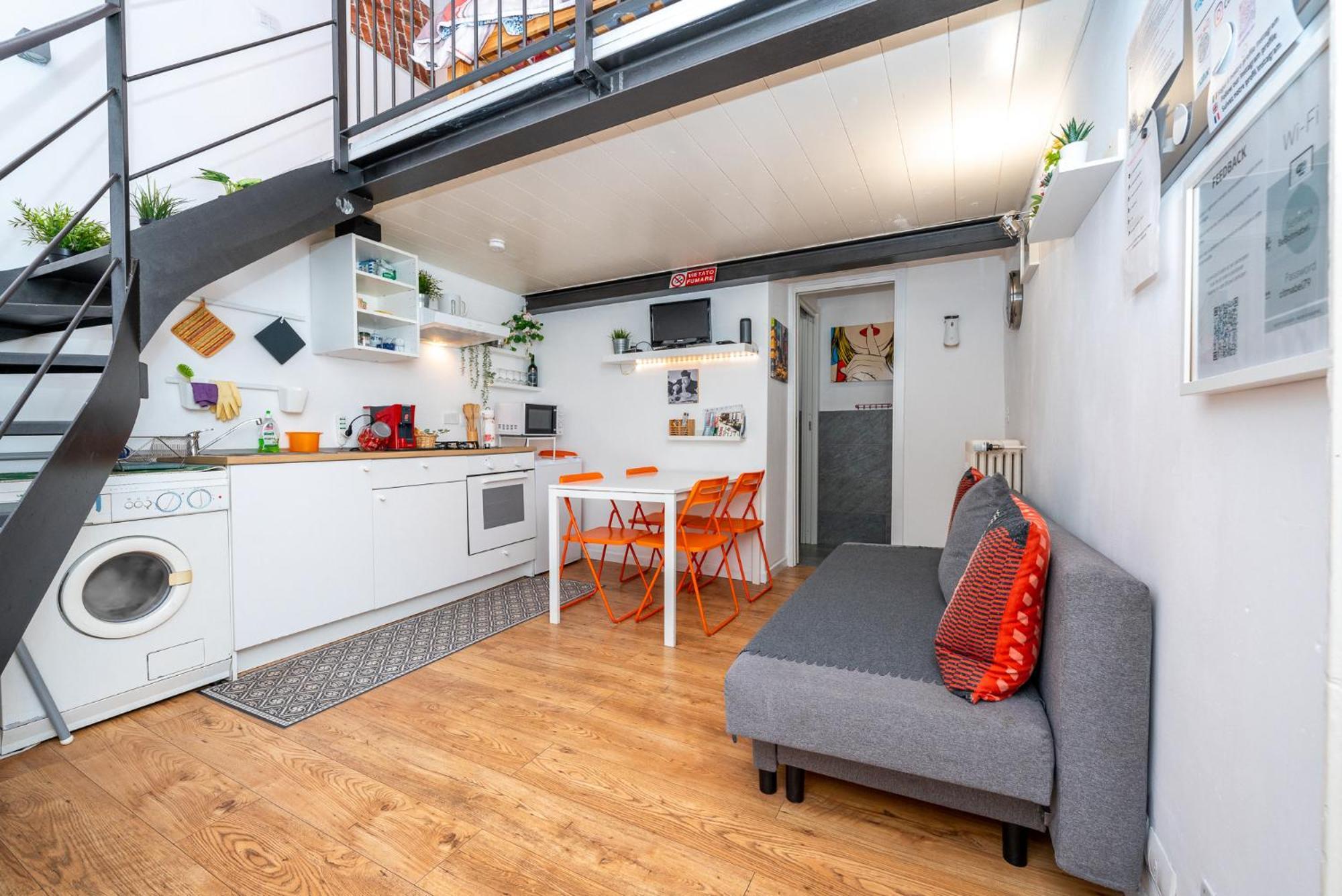טורינו Stagabin Little Loft Near Porta Susa Station And Subway מראה חיצוני תמונה